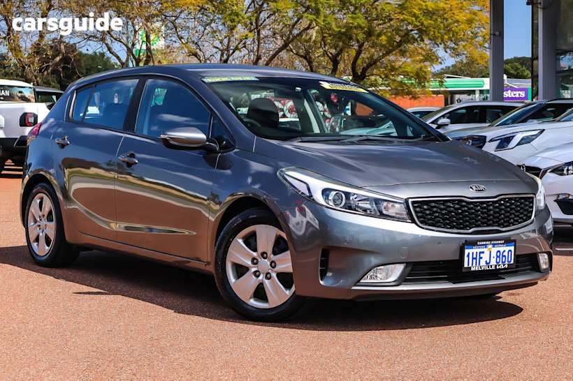 Grey 2017 Kia Cerato Hatch S F