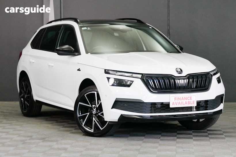 White 2021 Skoda Kamiq Wagon Monte Carlo