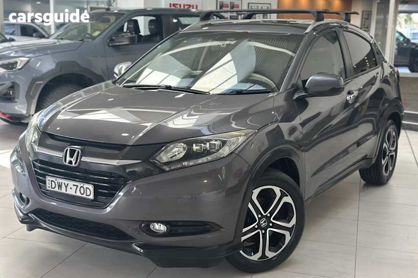 Grey 2017 Honda HR-V Wagon Vti-L