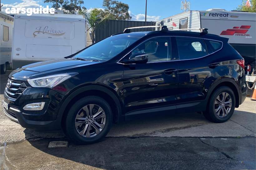 Black 2012 Hyundai Santa FE SUV ACTIVE 4X4