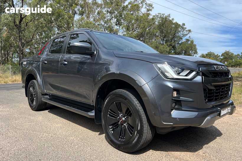 Grey 2022 Isuzu D-MAX Ute Tray X-TERRAIN 4X4