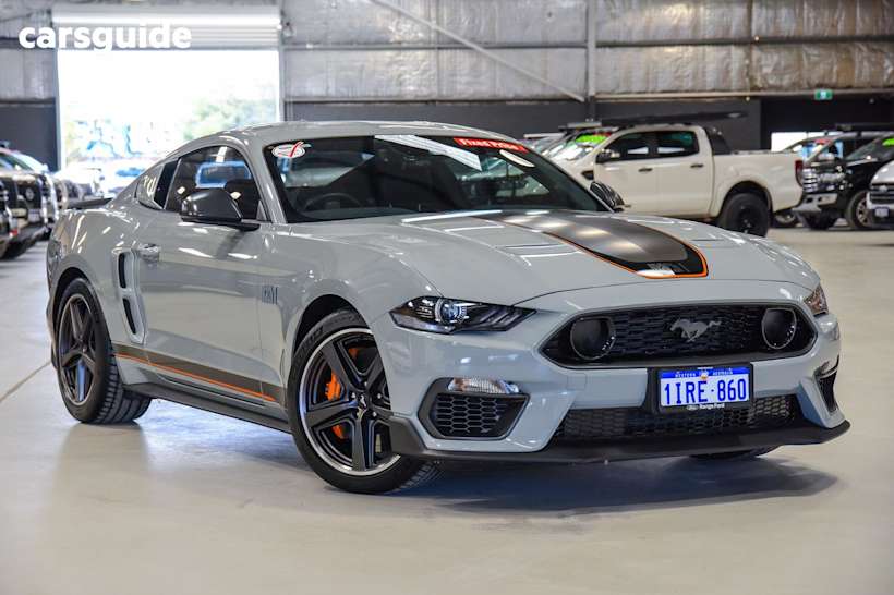 Grey 2021 Ford Mustang Coupe MACH 1 R