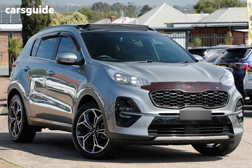 Silver 2020 Kia Sportage SUV SX+ 4X4