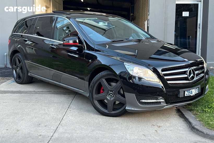 Black 2012 Mercedes-Benz R SUV R350 CDI 4WD