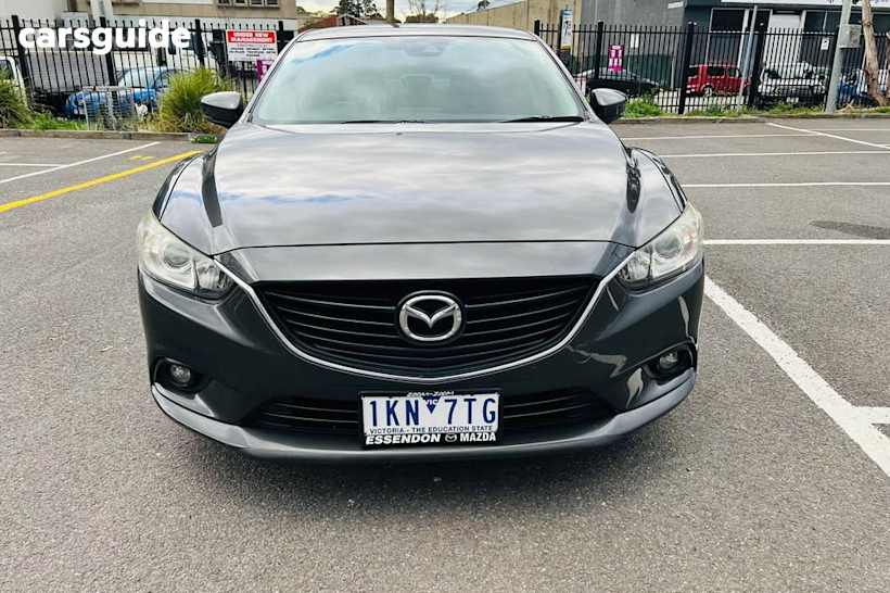 Black 2017 Mazda 6 Sedan Sport