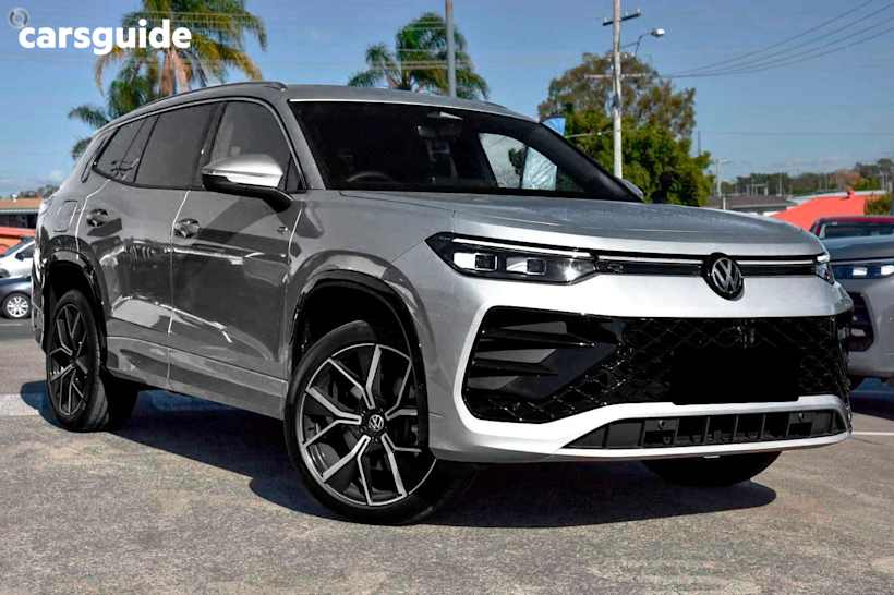 Silver 2025 Volkswagen Tayron SUV 195TSI R-LINE 4WD