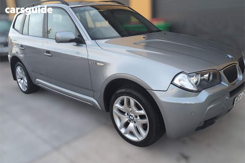 Grey 2008 BMW X3 Wagon 2.0D