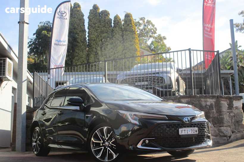 Black 2023 Toyota Corolla Hatch ZR HYBRID F