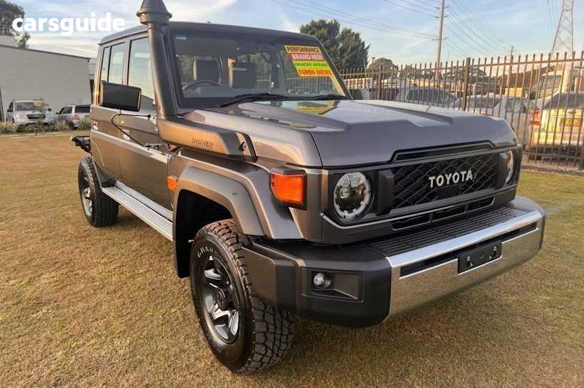 Grey 2025 Toyota Landcruiser Ute Tray GXL
