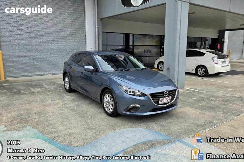 Blue 2015 Mazda 3 Hatchback Neo