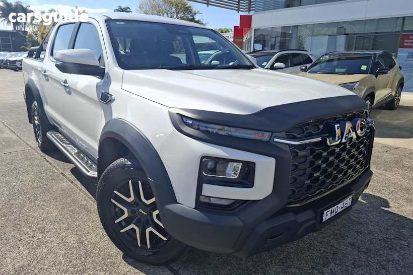 White 2024 JAC T9 Ute Tray OASIS 4X4