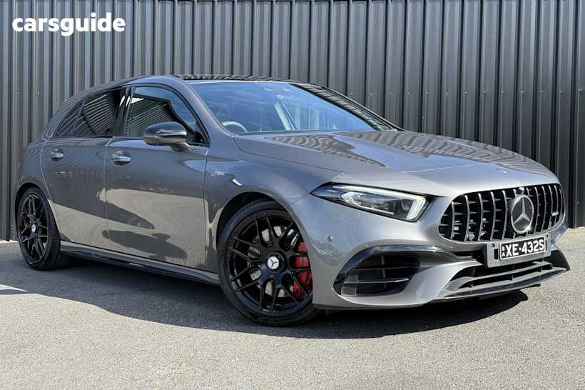 Grey 2019 Mercedes-Benz A-CLASS Hatch A45 AMG S 4WD