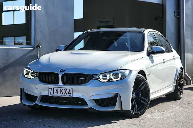 White 2015 BMW M3 Sedan