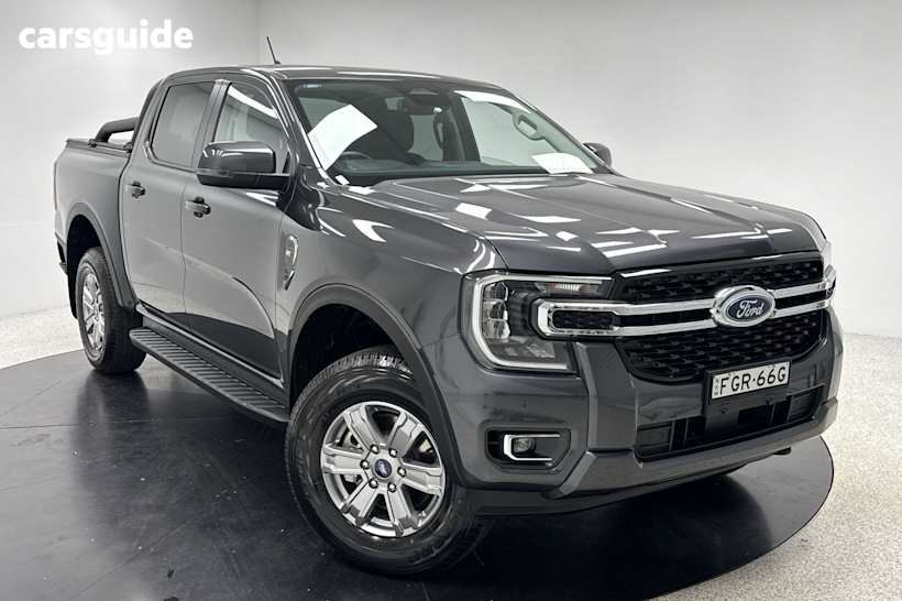 Grey 2023 Ford Ranger Ute Tray XLT 4X4