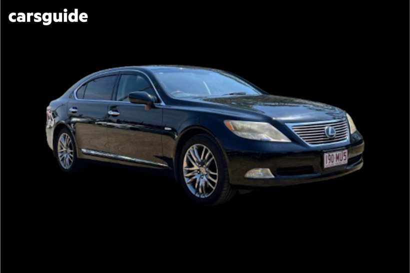 Black 2007 Lexus LS600HL Sedan Hybrid (5 Seat)