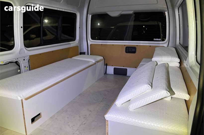 White 2024 Toyota HiAce Commercial BRAND NEW VAN, FITTED CAMPERVAN, TOYOTA SAFETY SENSE,