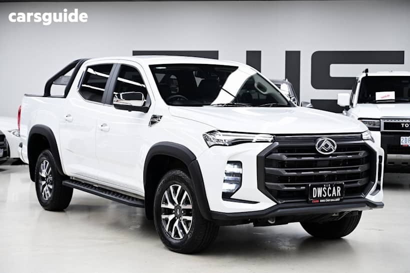 White 2022 LDV T60 Double Cab Utility Max Luxe (4X4)