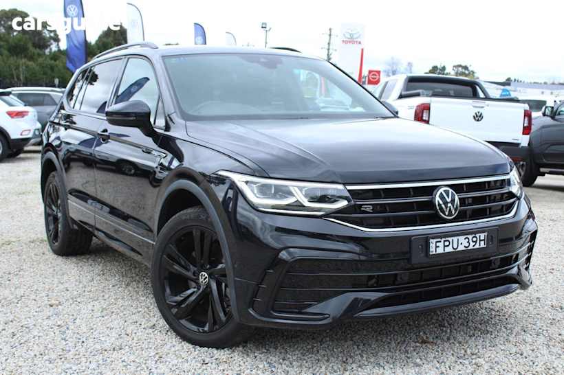Black 2022 Volkswagen Tiguan SUV 162TSI MONOCHROME ALLSPACE 4WD