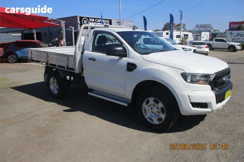 White 2017 Ford Ranger Cab Chassis Xl 3.2 (4X4)