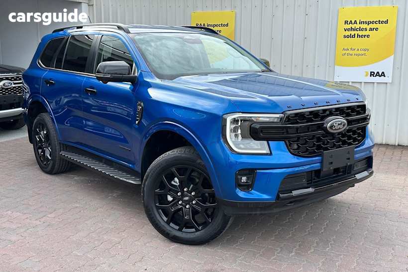 Blue 2023 Ford Everest SUV SPORT 4X4