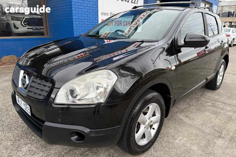 Black 2009 Nissan Dualis SUV TI 4X4