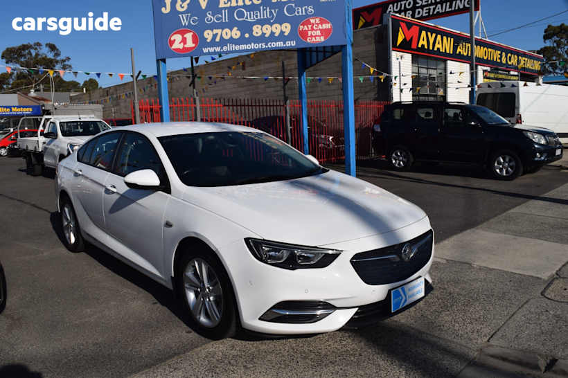 White 2020 Holden Commodore Liftback Lt
