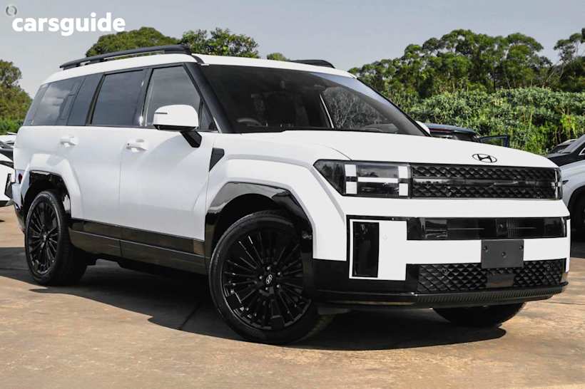 White 2025 Hyundai Santa FE SUV CALLIGRAPHY 4X4