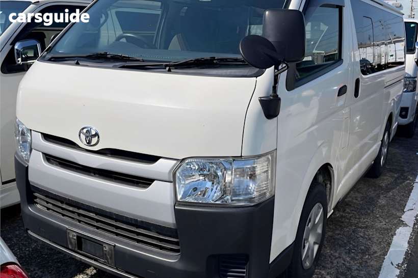 White 2019 Toyota HiAce Commercial 2.8L DIESEL VAN, CAMPERVAN,