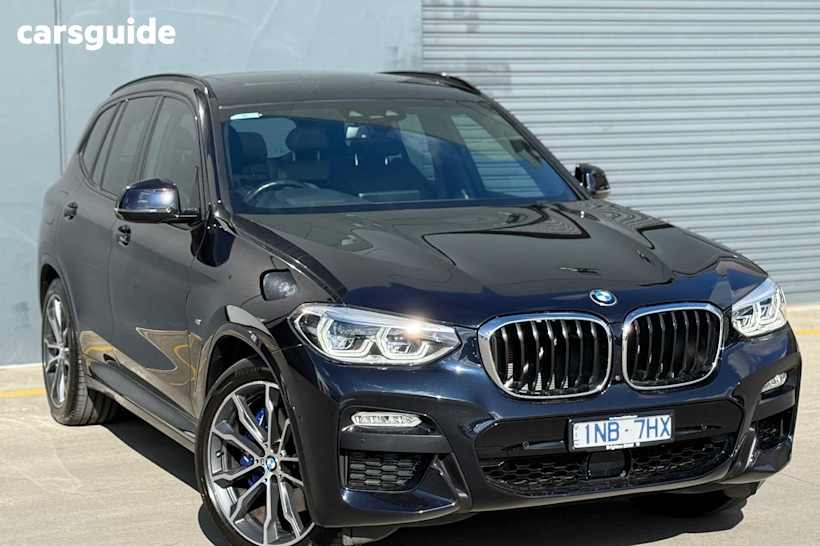 Black 2019 BMW X3 SUV XDRIVE30I 4X4