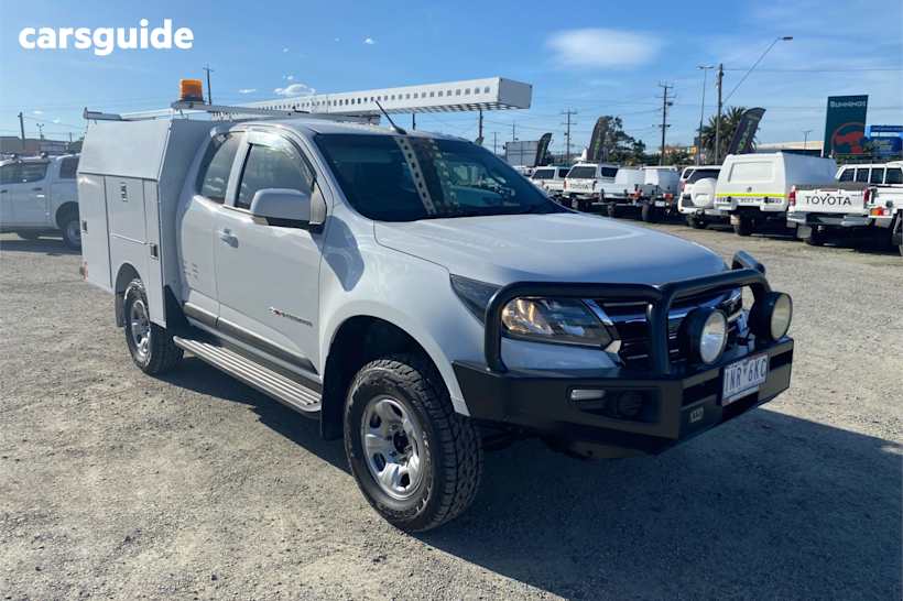 White 2018 Holden Colorado Ute Tray LS 4X4