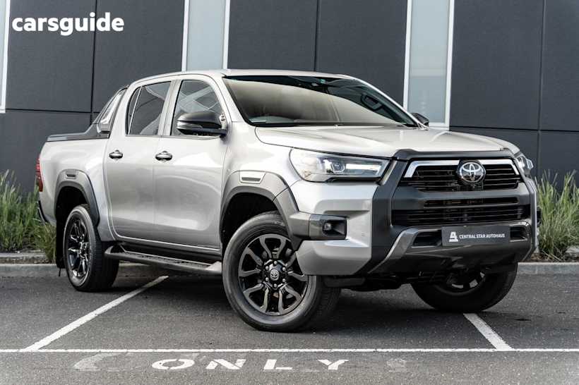 Silver 2021 Toyota Hilux Double Cab Pick Up Rogue (4X4)