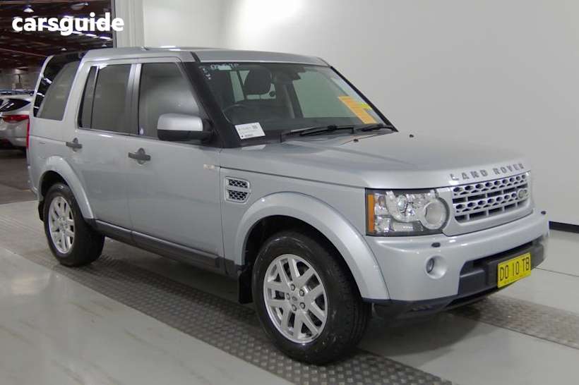 Silver 2011 Land Rover Discovery 4 Wagon 2.7 Tdv6