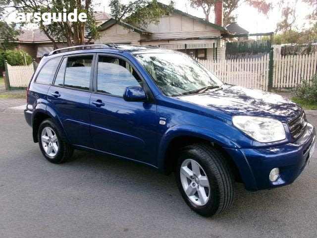 Blue 2005 Toyota RAV4 SUV CRUISER 4X4