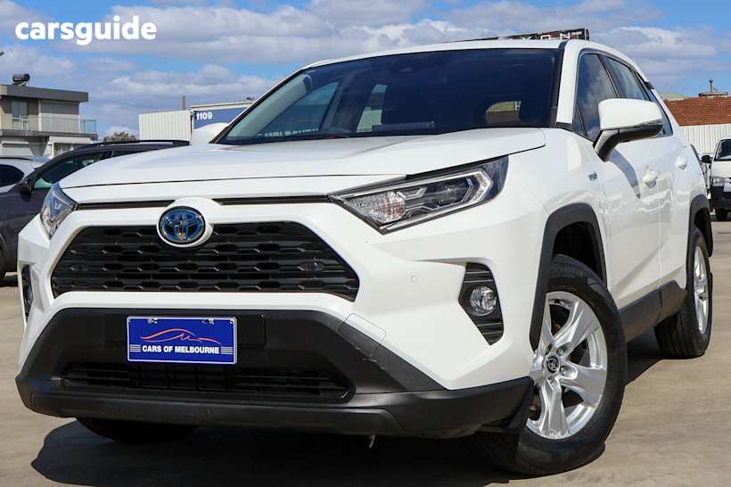 White 2020 Toyota RAV4 SUV GX F