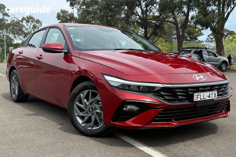 Red 2024 Hyundai I30 Sedan ELITE F