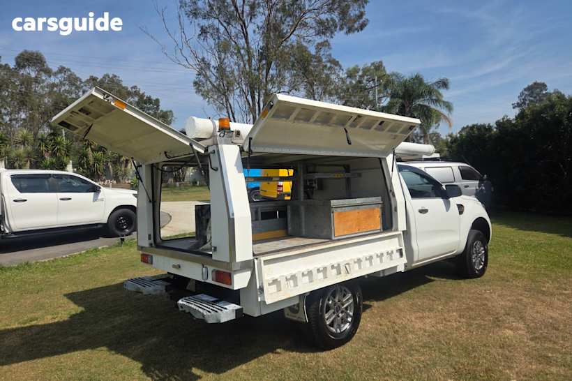 White 2018 Ford Ranger Cab Chassis Xl 3.2 (4X4)