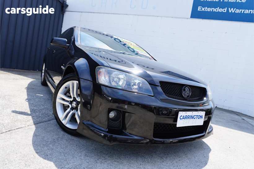 Black 2010 Holden Commodore Sedan Ss