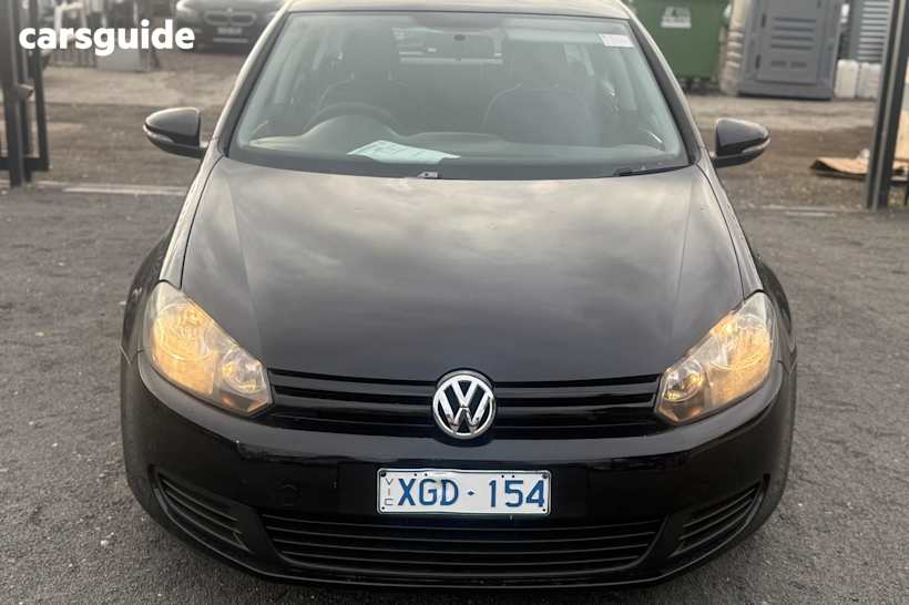 Black 2009 Volkswagen Golf Hatchback 90 Tsi Trendline