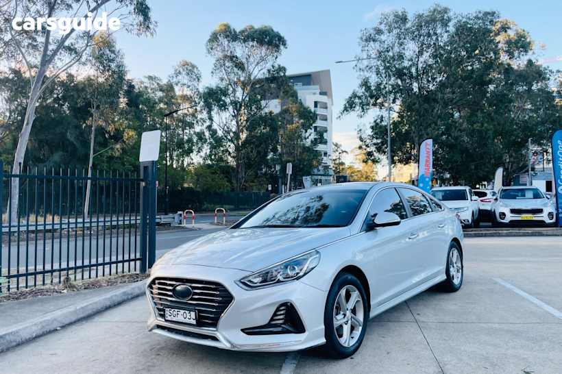 Silver 2018 Hyundai Sonata Sedan ACTIVE