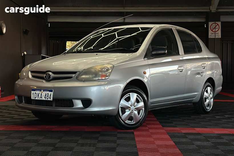 Silver 2005 Toyota Echo Sedan F