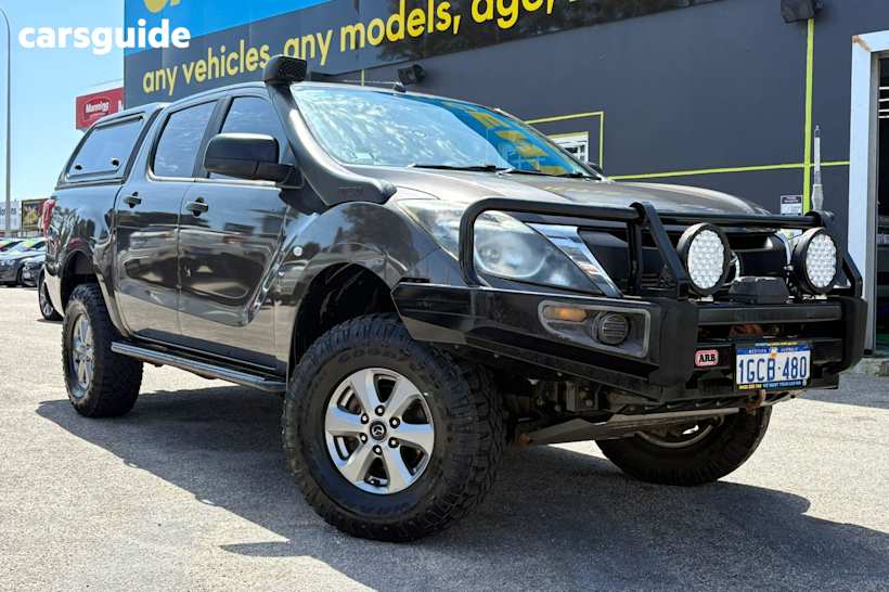 Grey 2016 Mazda BT-50 Ute Tray XT 4X4