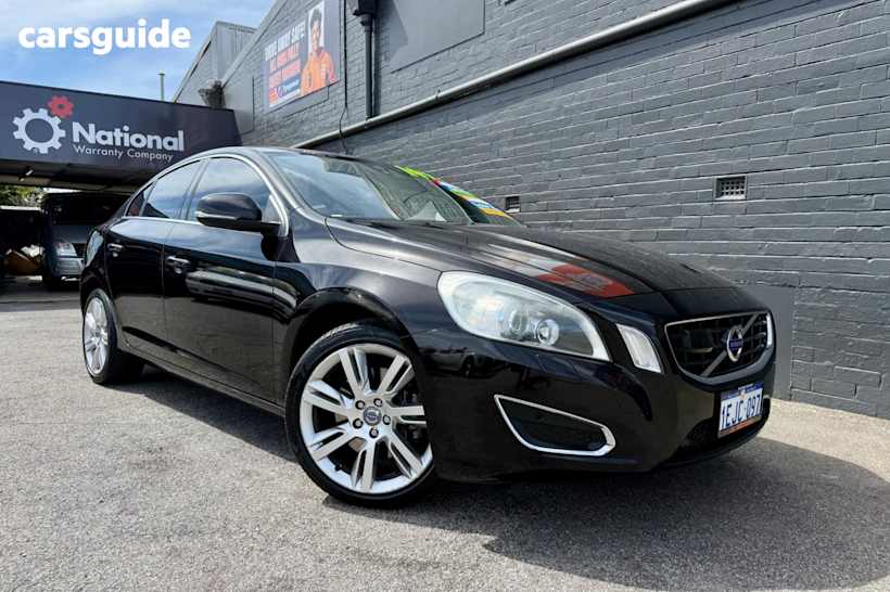 Black 2012 Volvo S60 Sedan T6 4WD