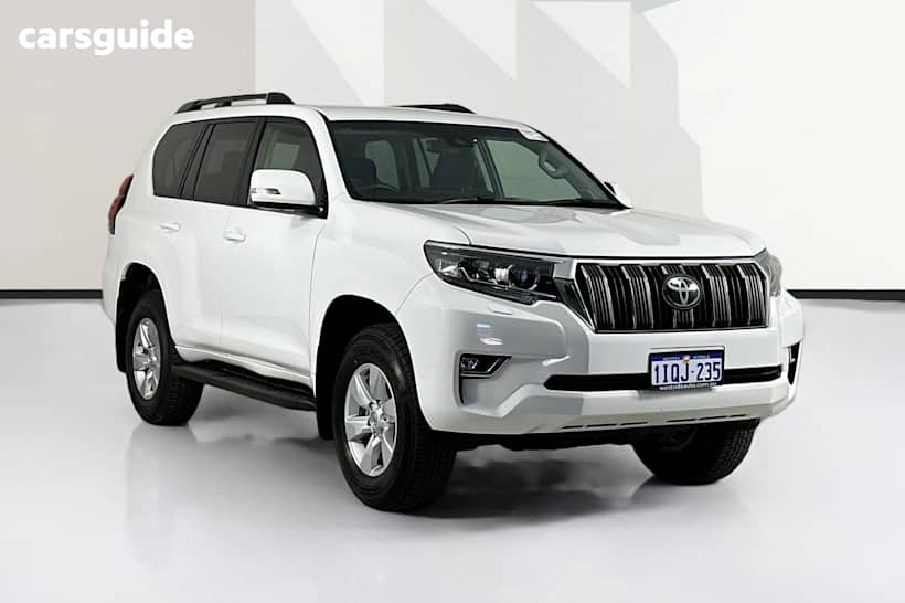 White 2023 Toyota Landcruiser Prado Wagon Gxl