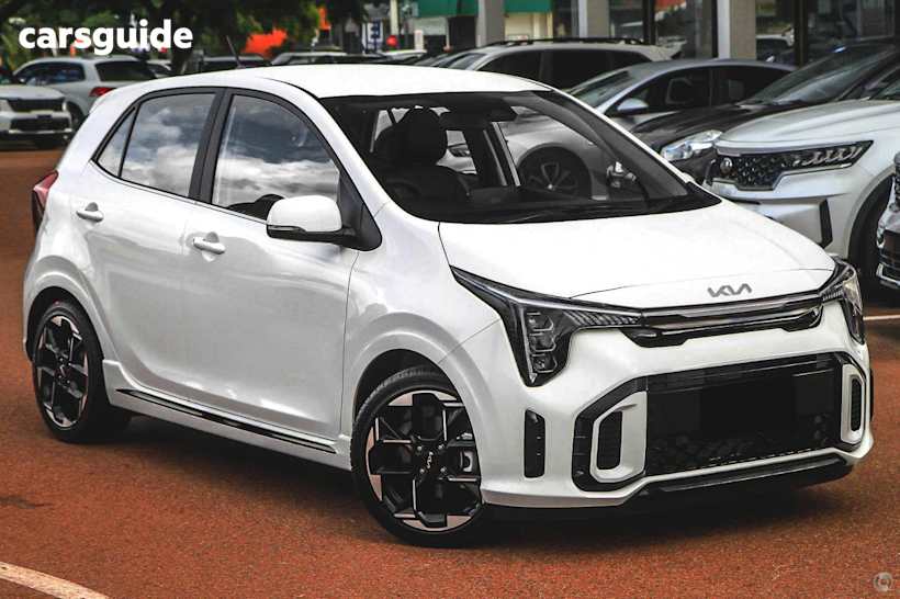 White 2025 Kia Picanto Hatch GT-LINE F