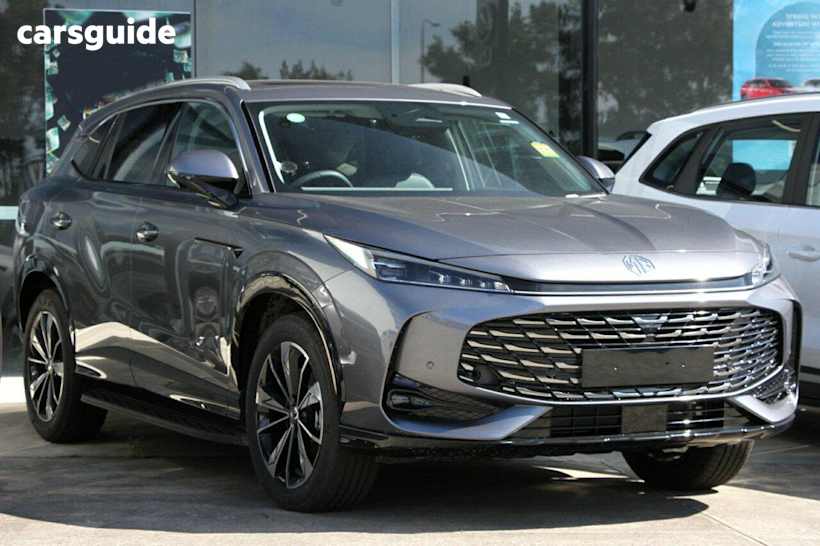 Grey 2025 MG HS SUV SUPER HYBRID ESSENCE F