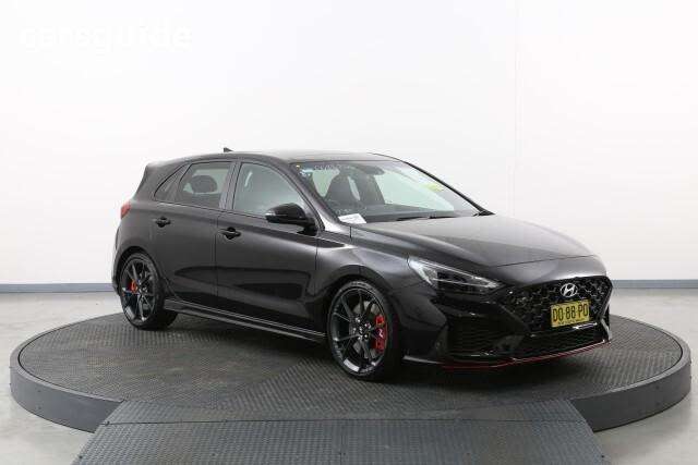 Black 2023 Hyundai I30 Hatchback N Premium With Sunroof