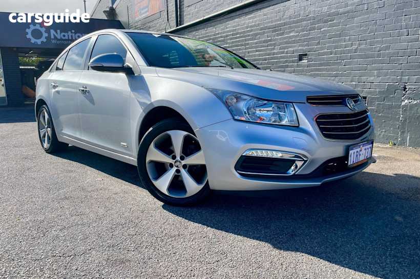 Silver 2016 Holden Cruze Sedan Z-Series
