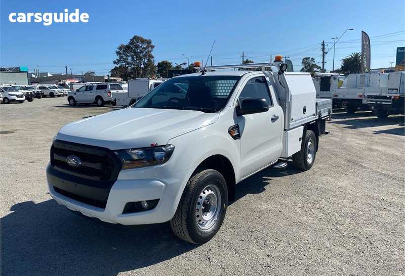 White 2017 Ford Ranger Cab Chassis Xl 3.2 (4X4)