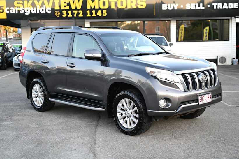 Grey 2014 Toyota Landcruiser Prado SUV KAKADU 4X4