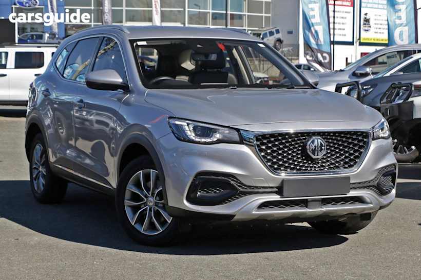 Silver 2022 MG HS Plus EV SUV EXCITE F